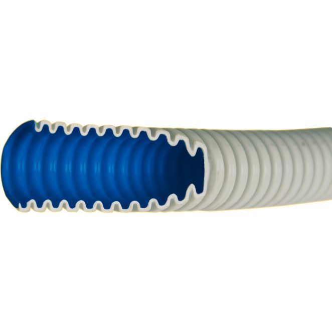 PVC electro Topspeed LF corrugated coil 750N grey